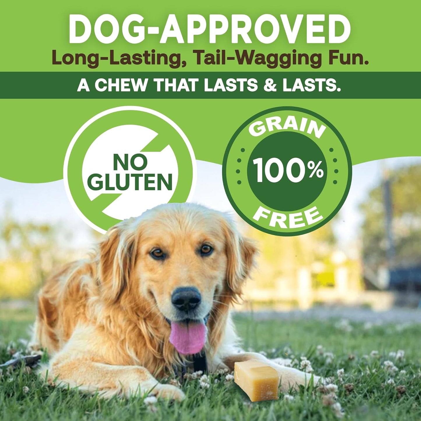 Gold Yak Chews for Small Dogs (4 - 75 sticks)